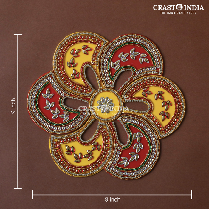 CRASTO INDIA HANDCRAFTED FESTIVE RANGOLI #15