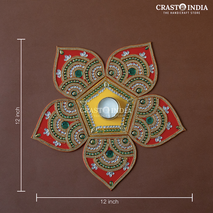 CRASTO INDIA HANDCRAFTED FESTIVE RANGOLI #12