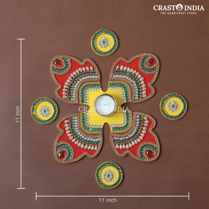 CRASTO INDIA HANDCRAFTED FESTIVE RANGOLI #13